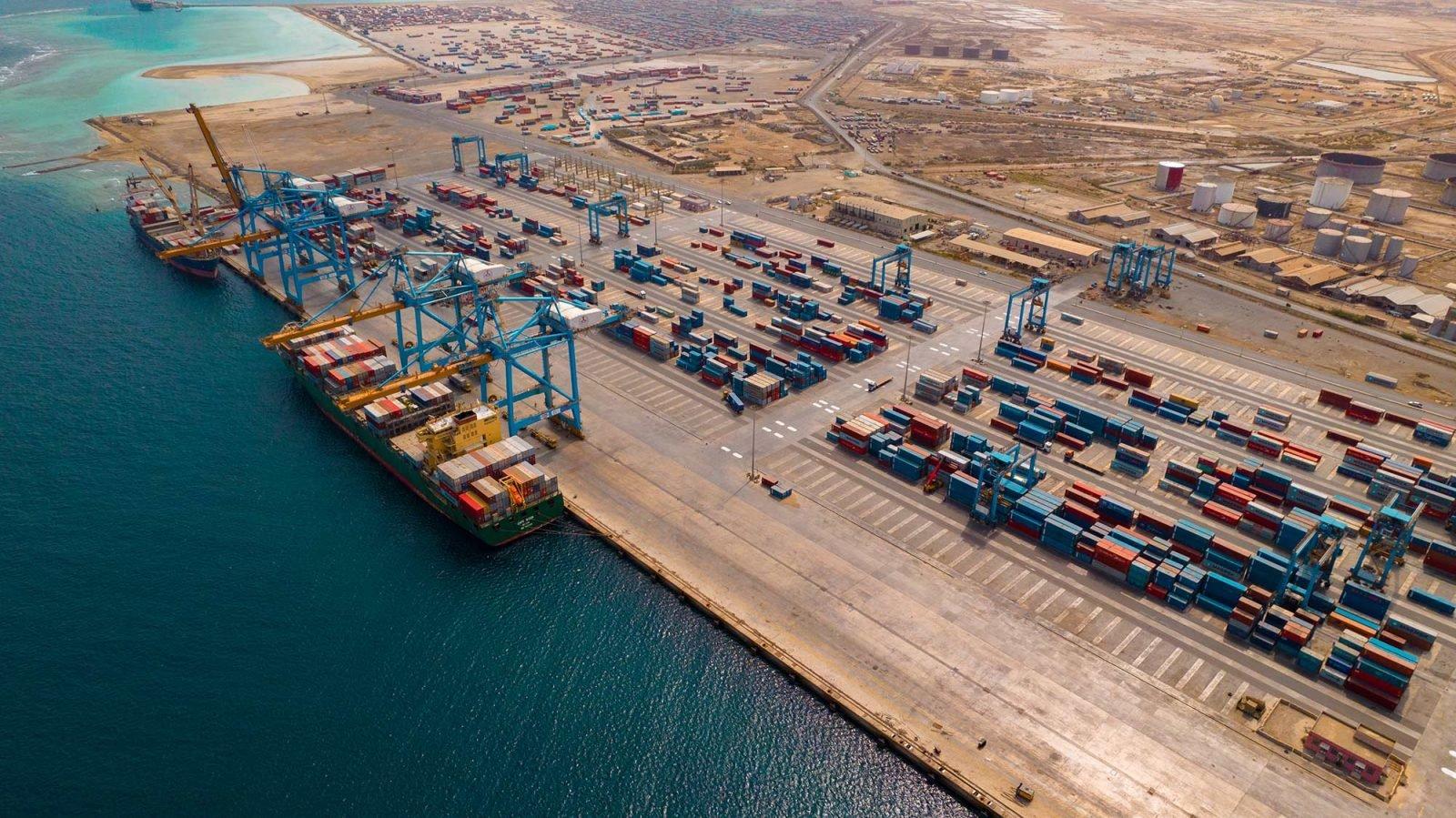 Container shipping and logistics at Port Sudan